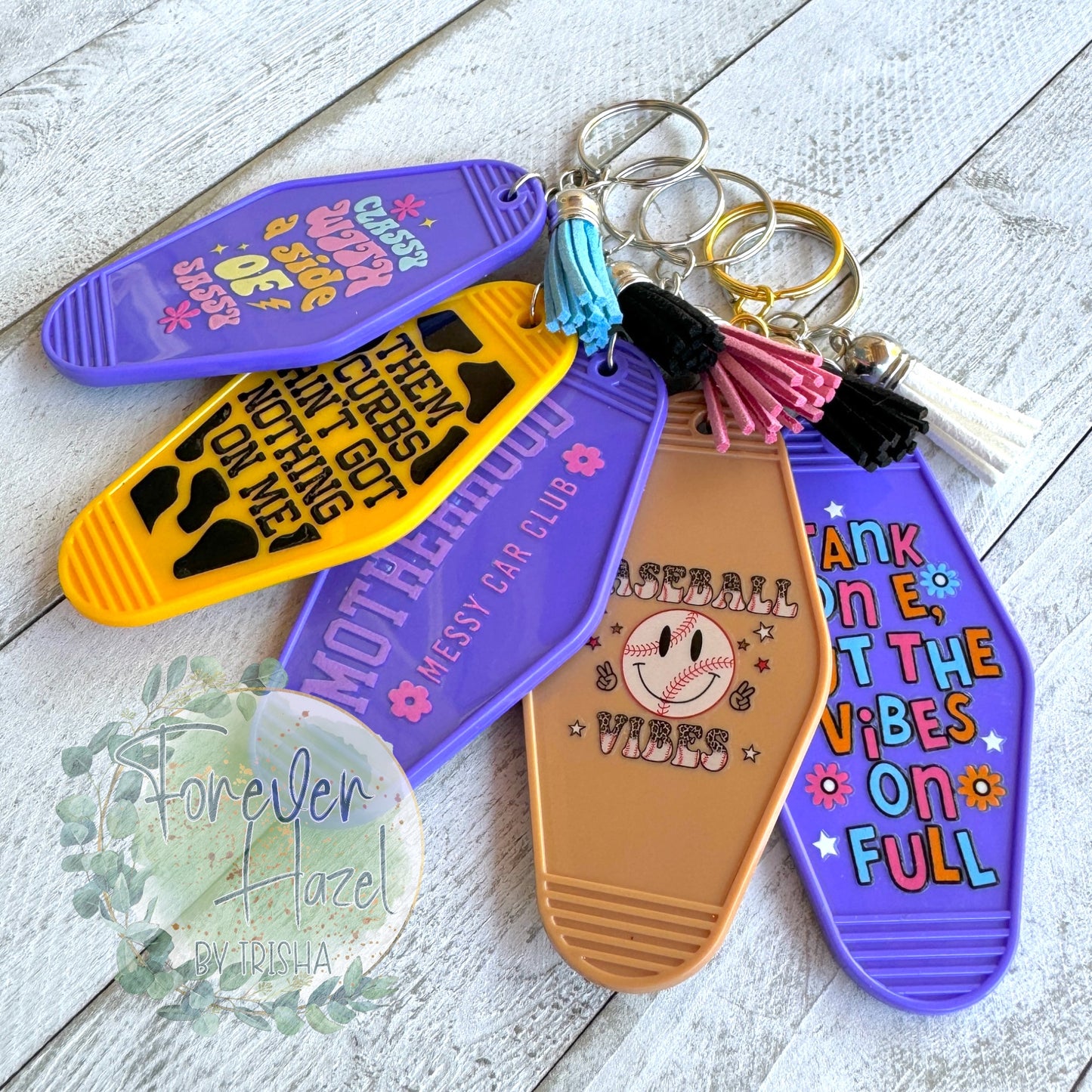 Motel Keychain Collection