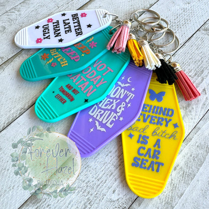 Motel Keychain Collection