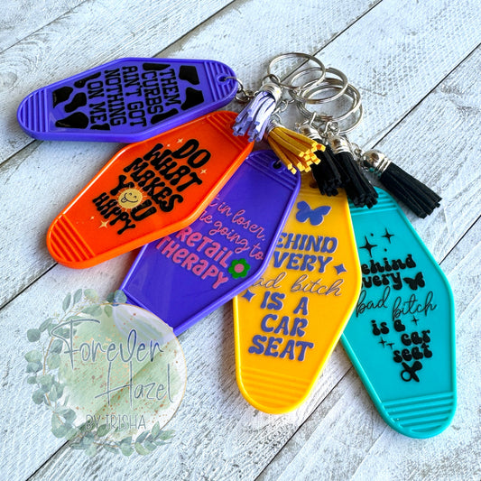 Motel Keychain Collection