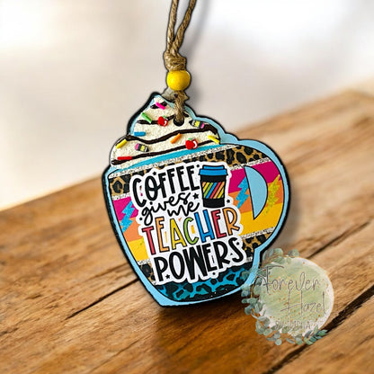 Yellow Pencil Bow Freshie