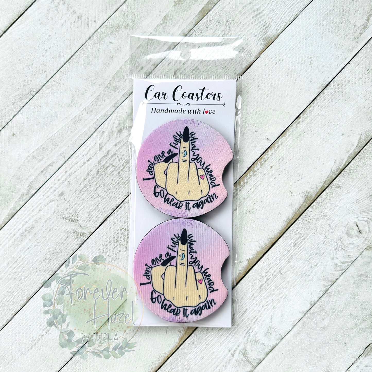 Go Hear It Again Car Coaster Set