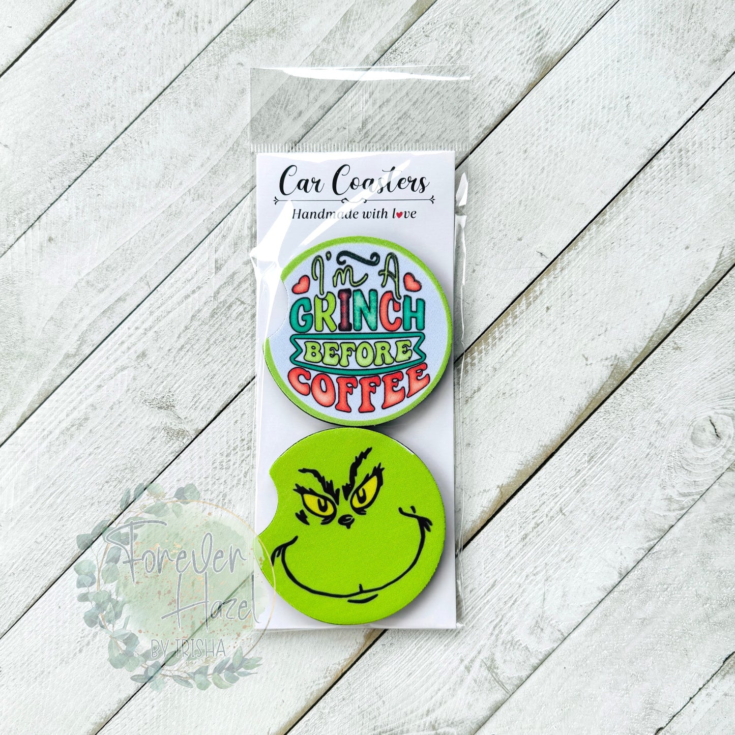 Before Coffee Car Coaster Set