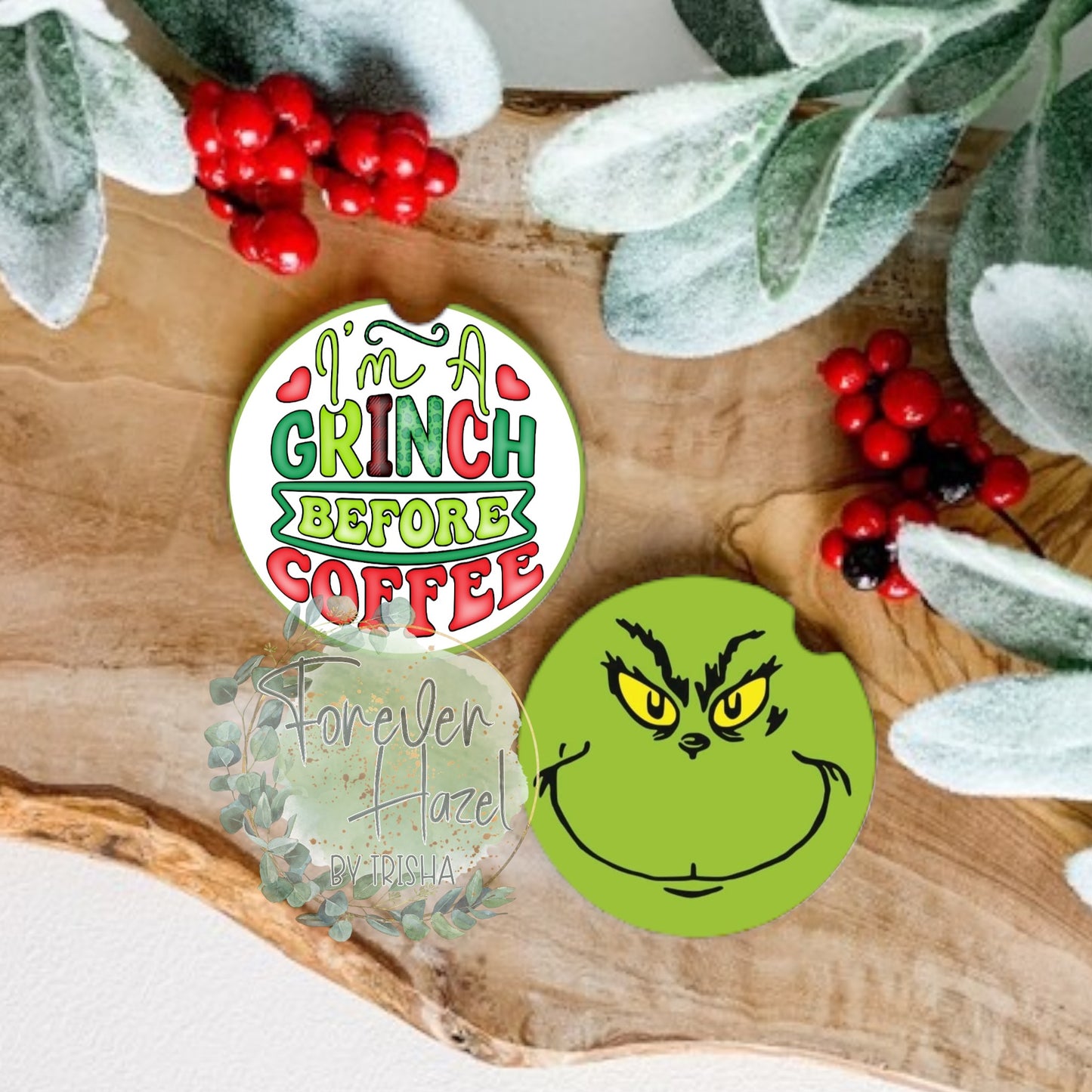 Before Coffee Car Coaster Set