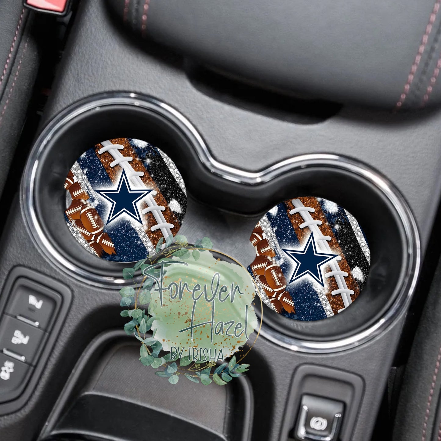 Cowboy Car Coaster Set