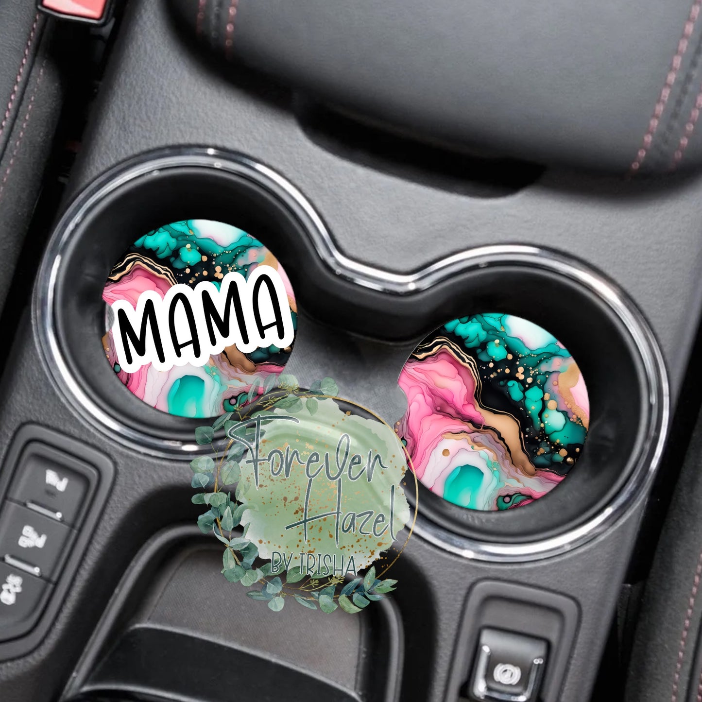 Marble Mama Car Coaster Set