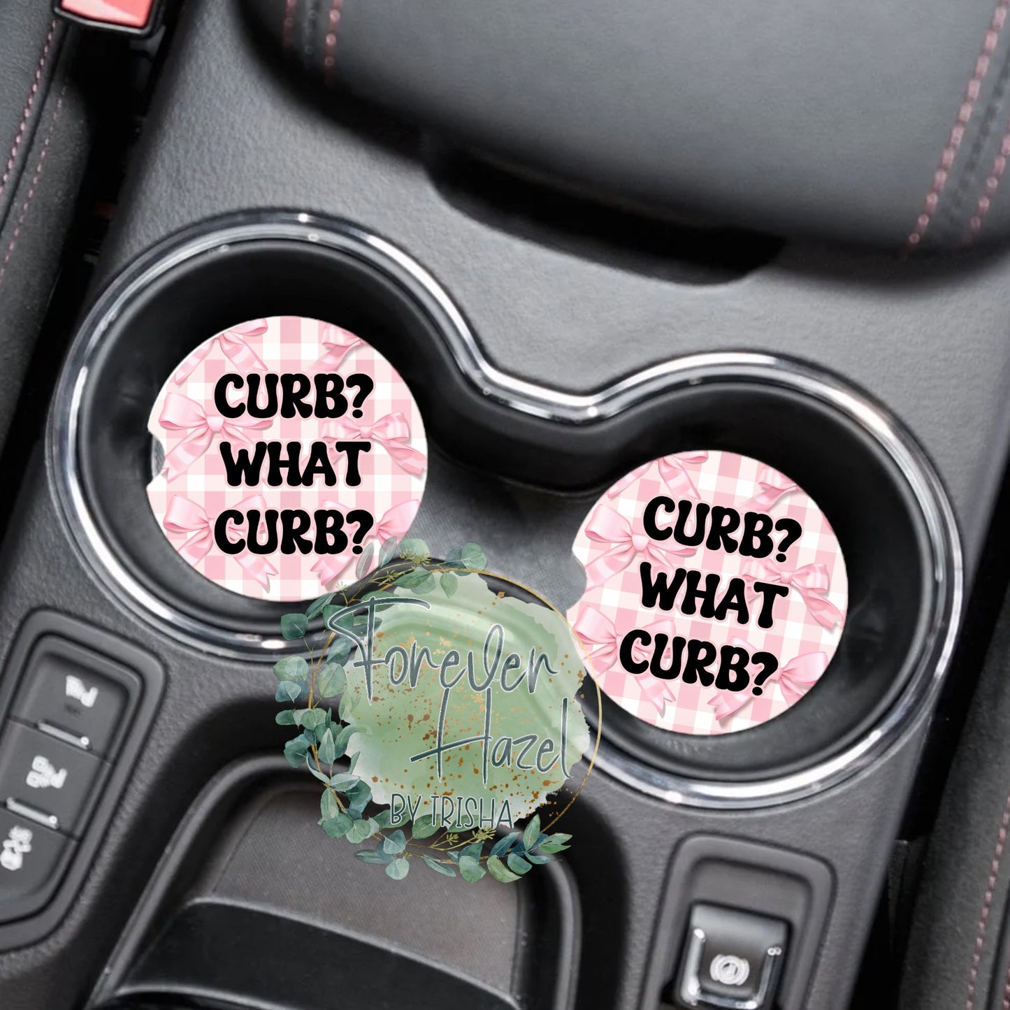 Curb? What Curb? Car Coaster Set