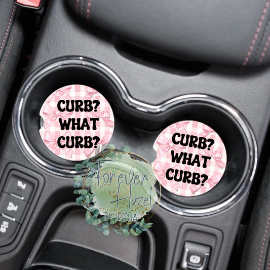 Curb? What Curb? Car Coaster Set