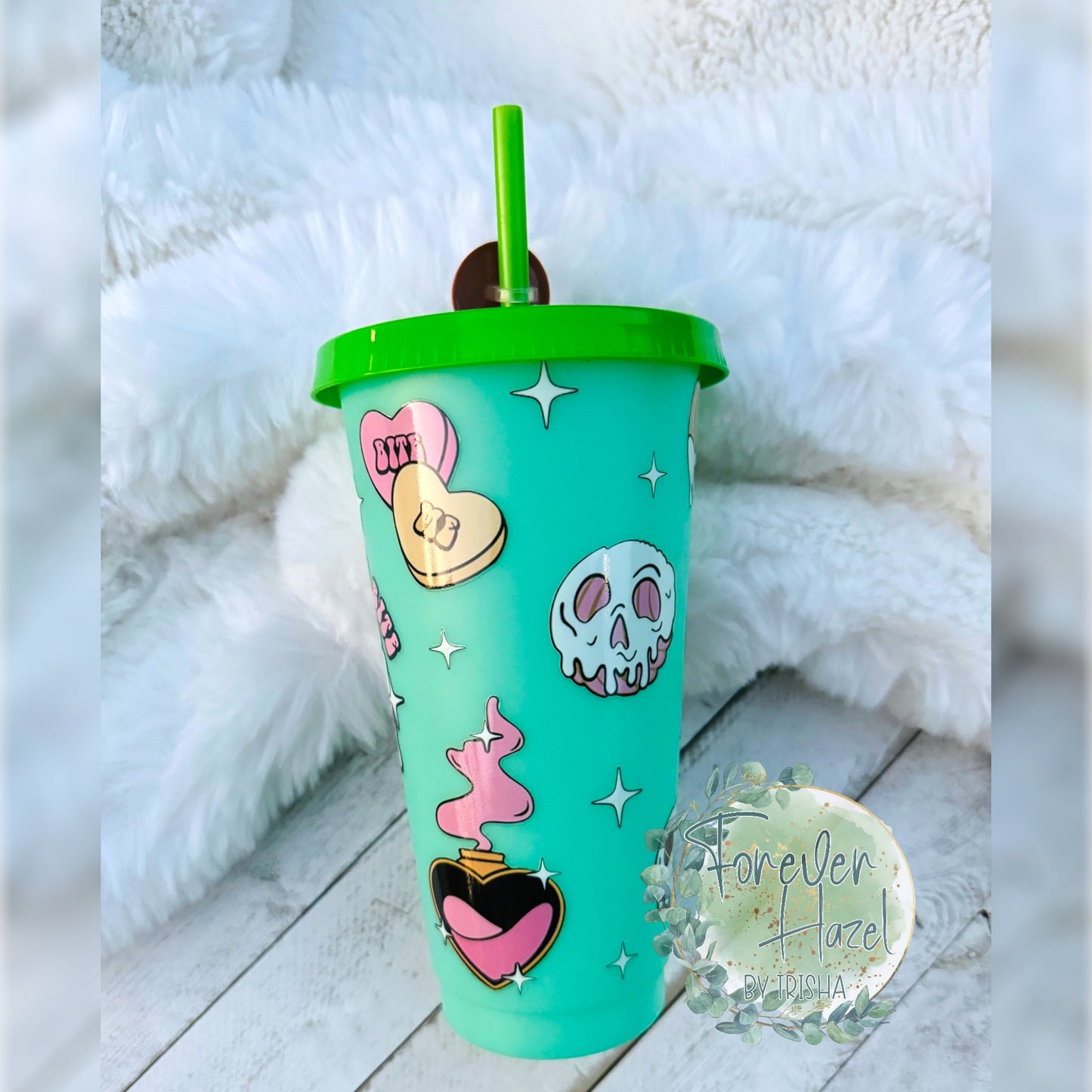 Just One Bite Color Changing Plastic Tumbler