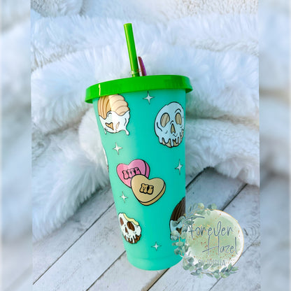 Just One Bite Color Changing Plastic Tumbler