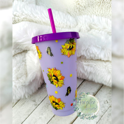 Just A Little Moody Color Change Plastic Tumbler