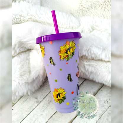 Just A Little Moody Color Change Plastic Tumbler