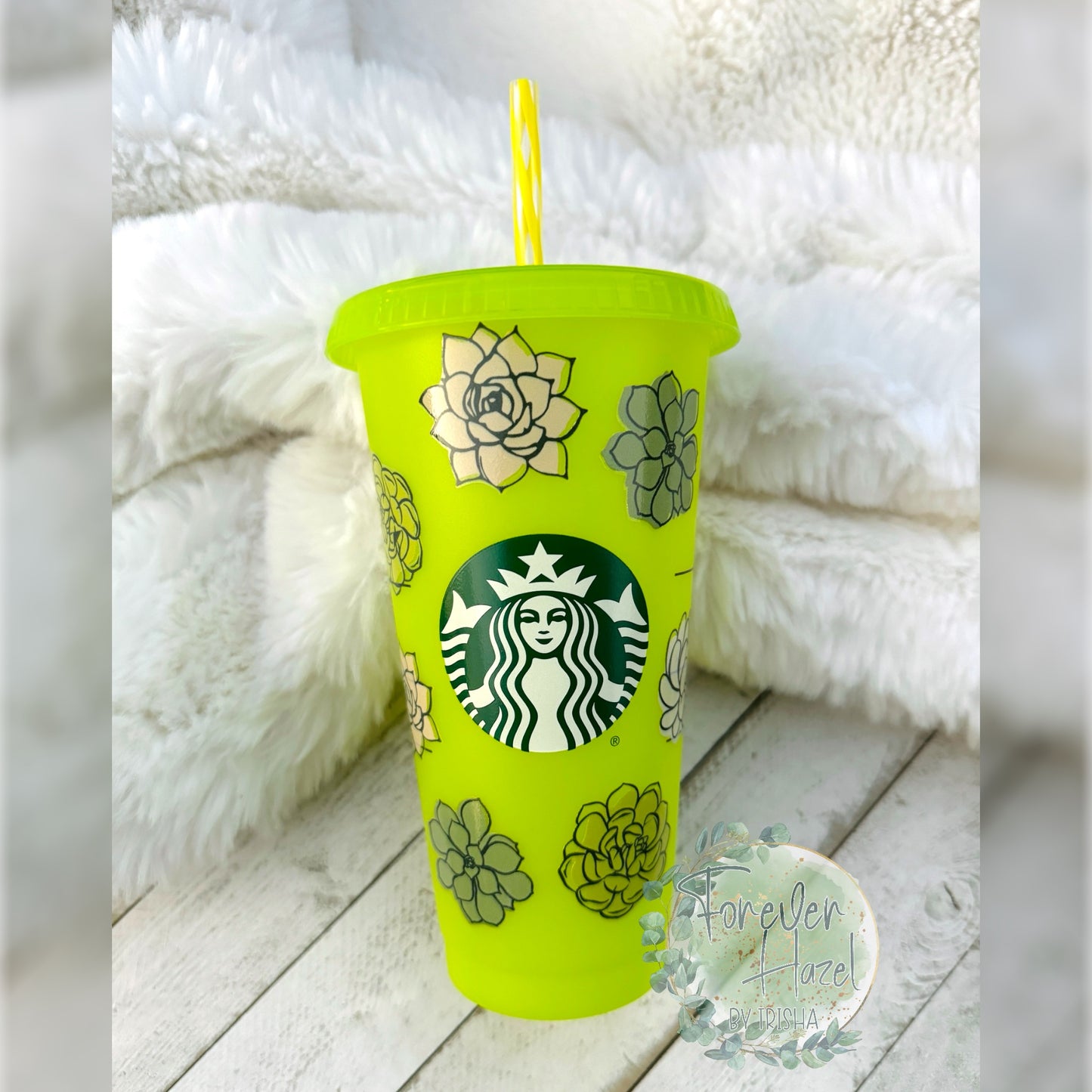 SB Succulents Plastic Tumbler