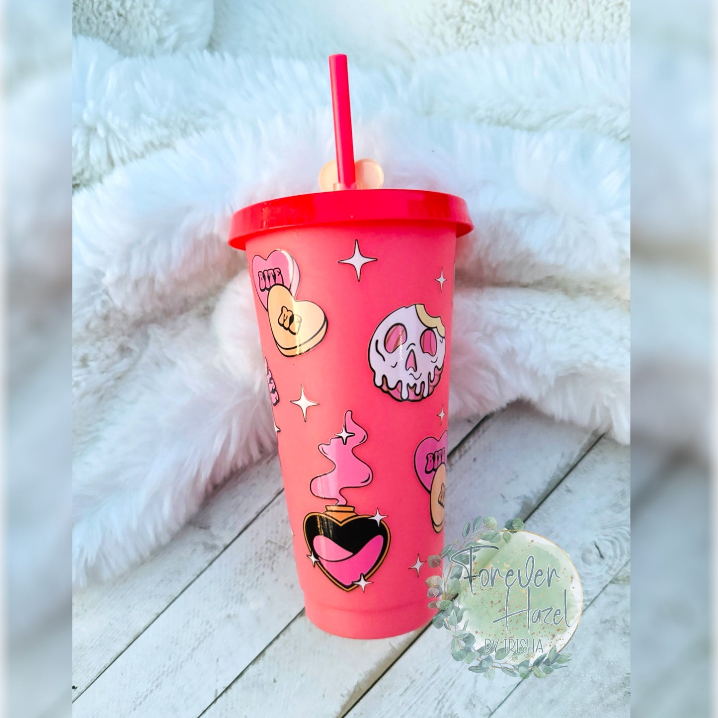 Just One Bite Color Changing Plastic Tumbler