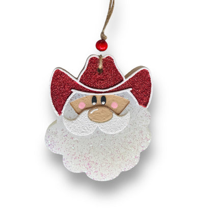 Western Cowboy Santa Freshie