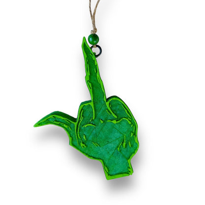 Green Man, Fuck Them Kids Theme Freshie