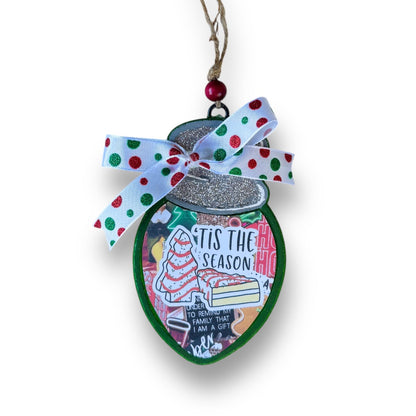 Christmas Tree Cake Theme Freshie