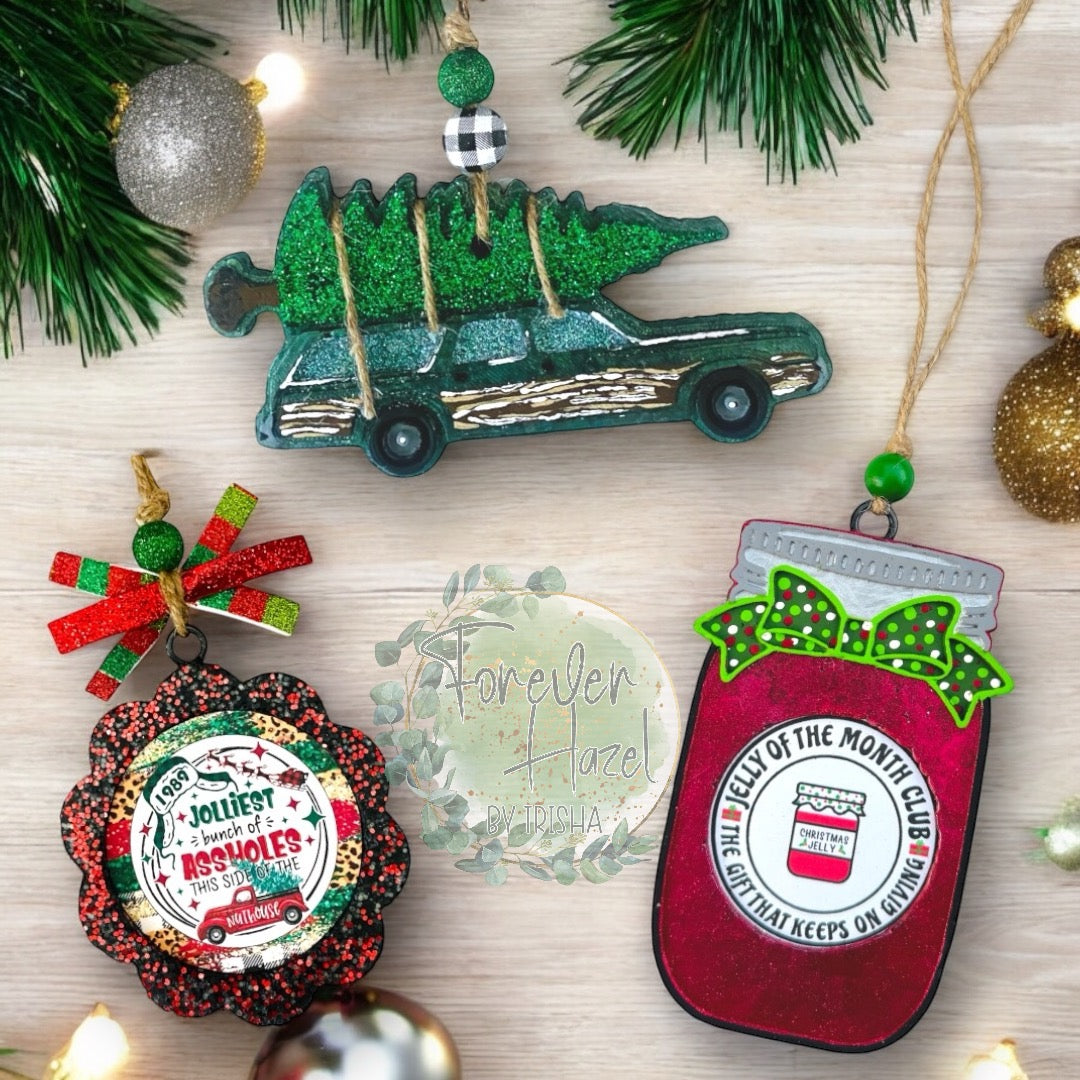 Christmas Vacation Themed Freshie