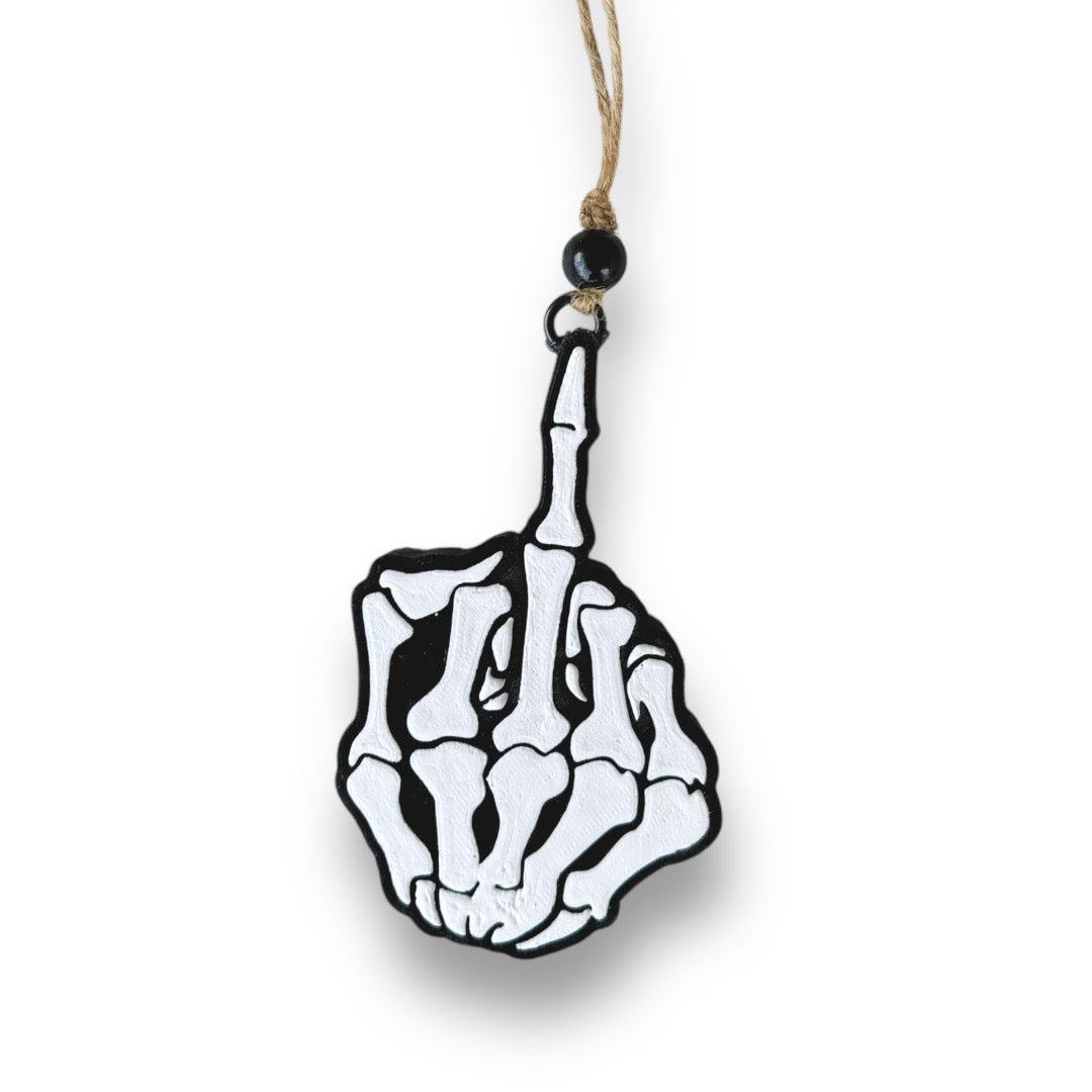 Skeleton Middle Finger Freshie