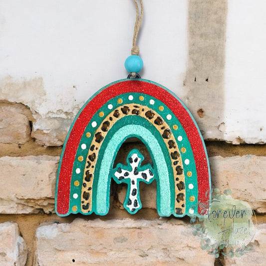 Western Cross Rainbow Freshie: Inspirational Aroma Bead Air Freshener
