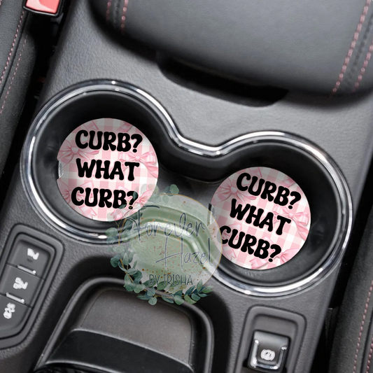 Curb? What Curb? Car Coaster Set