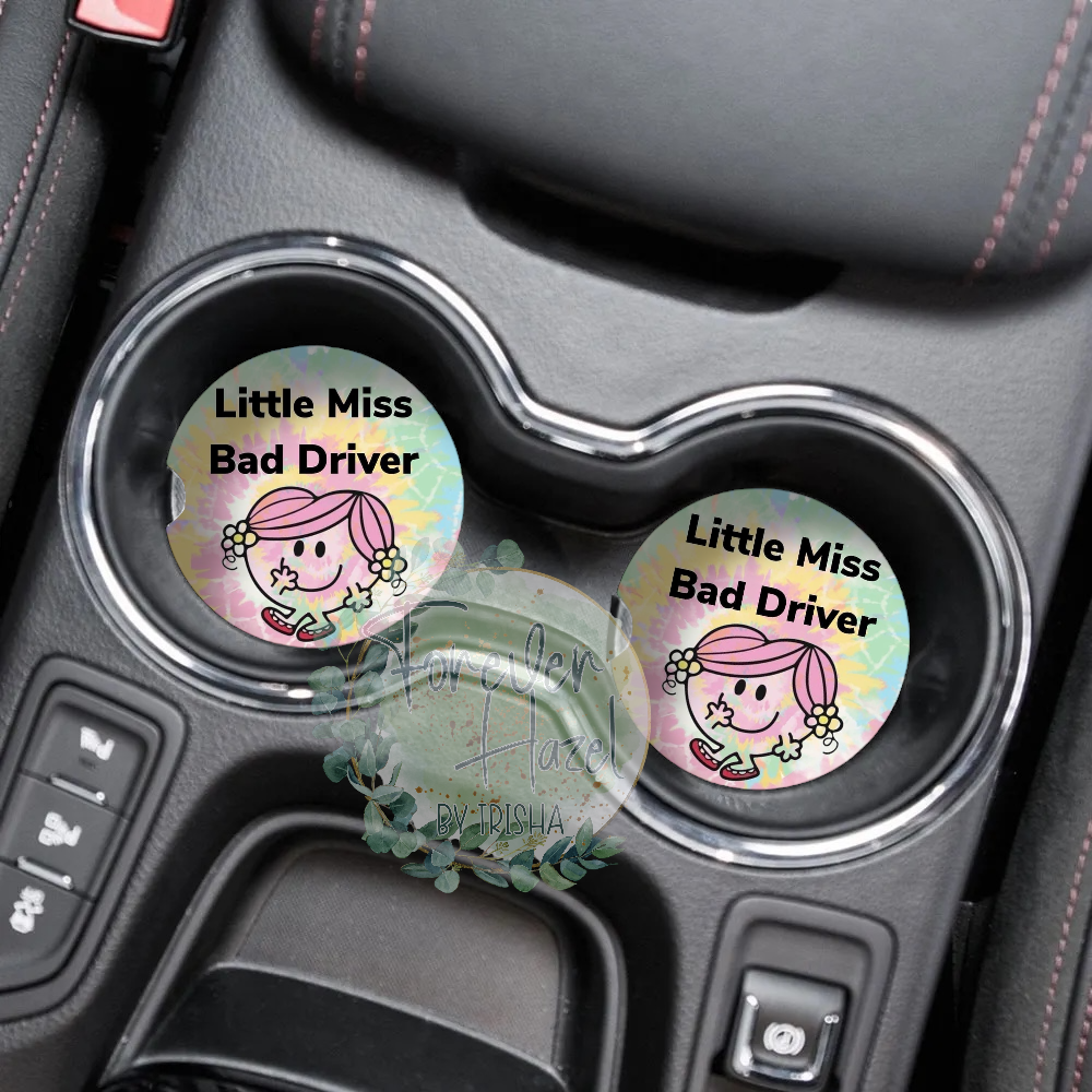 Bad Driver Car Coaster Set