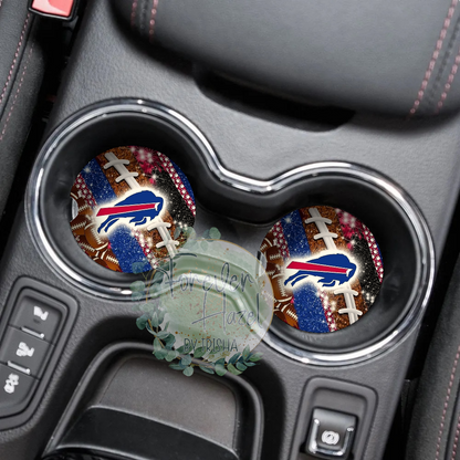 Buffalo Car Coaster Set