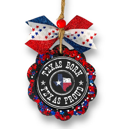 Texas Born Texas Proud Patriotic Freshie