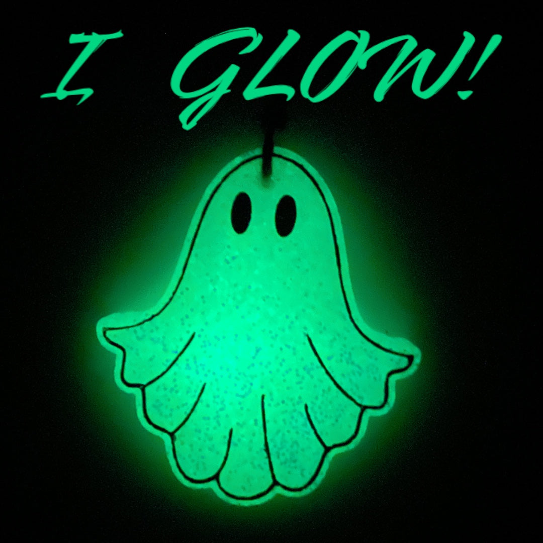 Ghost In Cowboy Hat Freshie