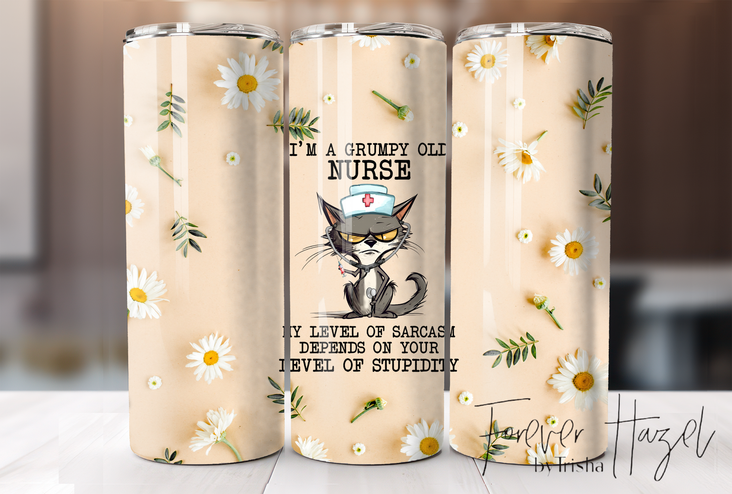I'm A Grumpy Old Nurse Tumbler