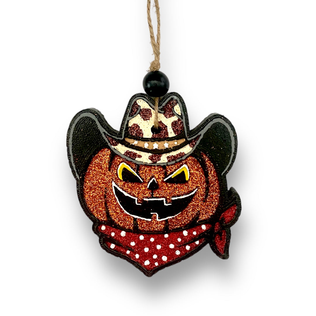 Cowboy Jack O' Lantern Freshie