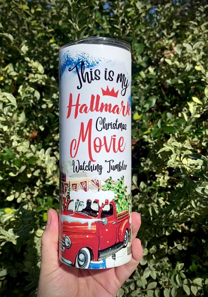 This Is My Hallmark Christmas Movie Watching Tumbler