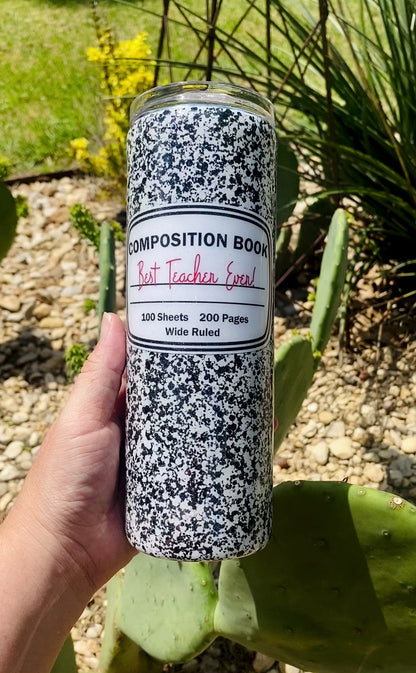 Best Teacher Ever 20oz Travel Tumbler