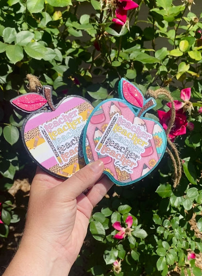 Teacher Life Apple Freshie