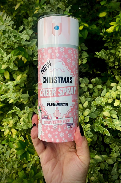 Christmas Cheer Spray Tumbler