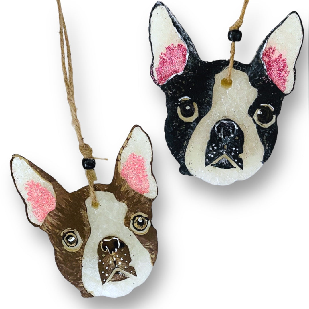 Boston Terrier Dog Freshie